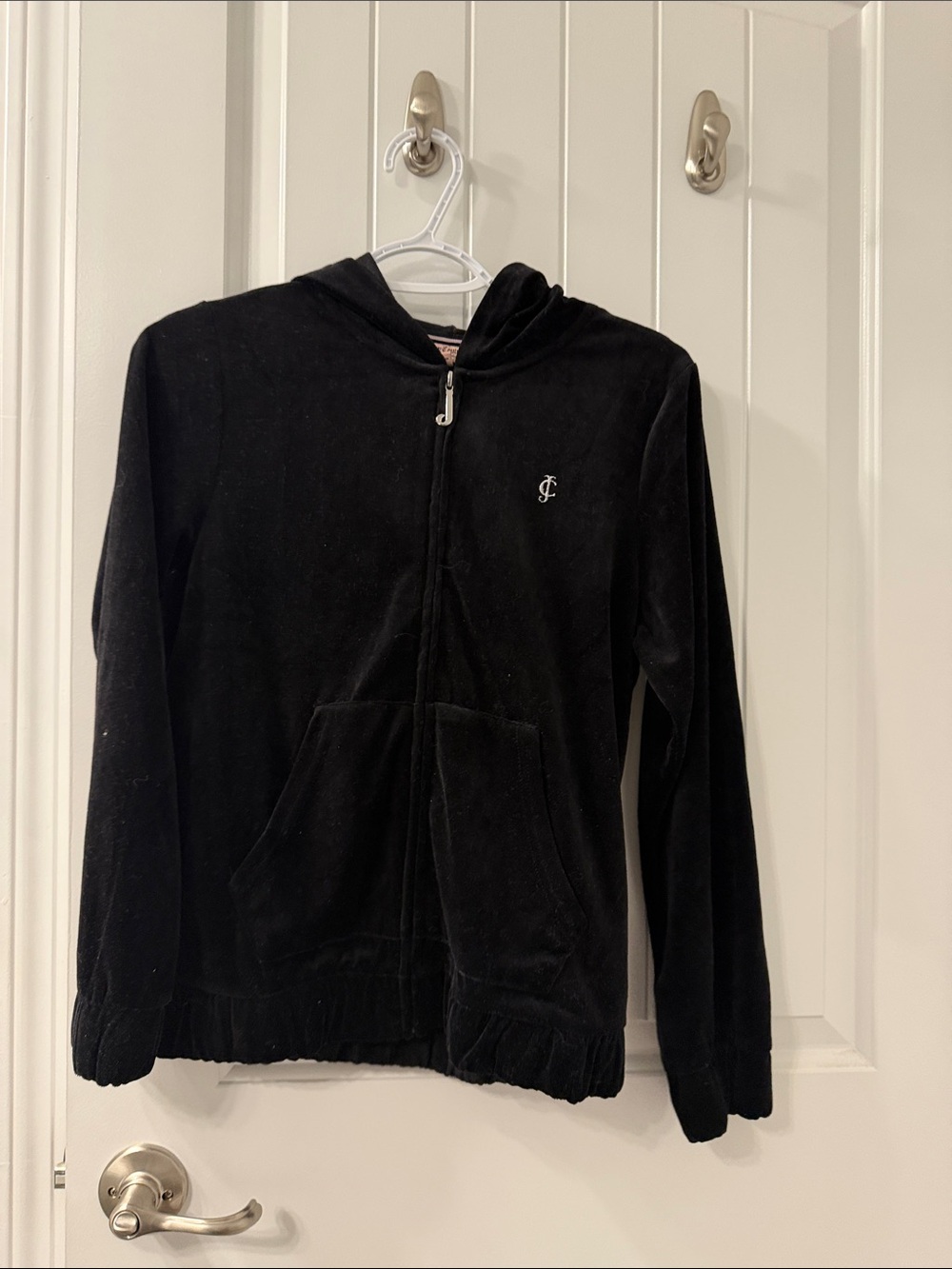 Girls Xl Juicy couture Classic Black Crewneck jacket